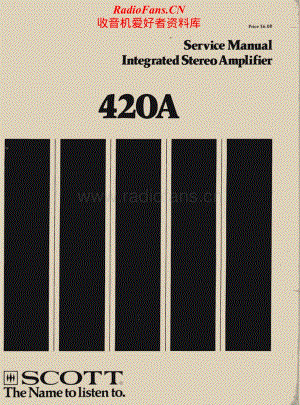 Scott-420A-Service-Manual电路原理图.pdf