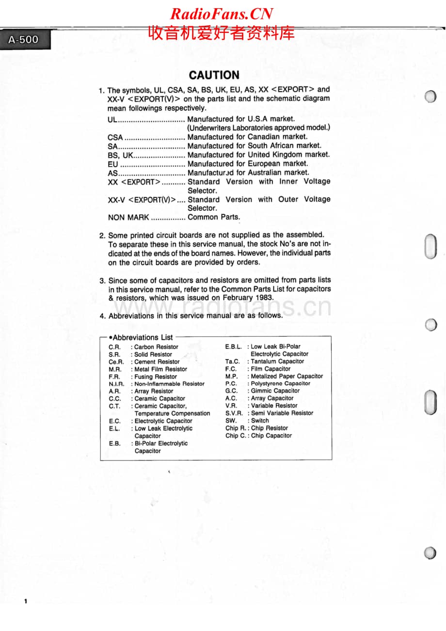 Sansui-A-500-Service-Manual电路原理图.pdf_第2页