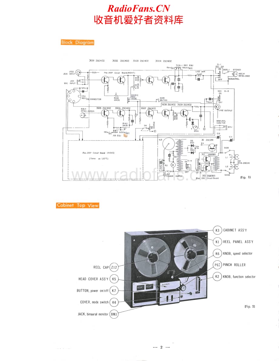 Sony-TC-350-Service-Manual电路原理图.pdf_第2页