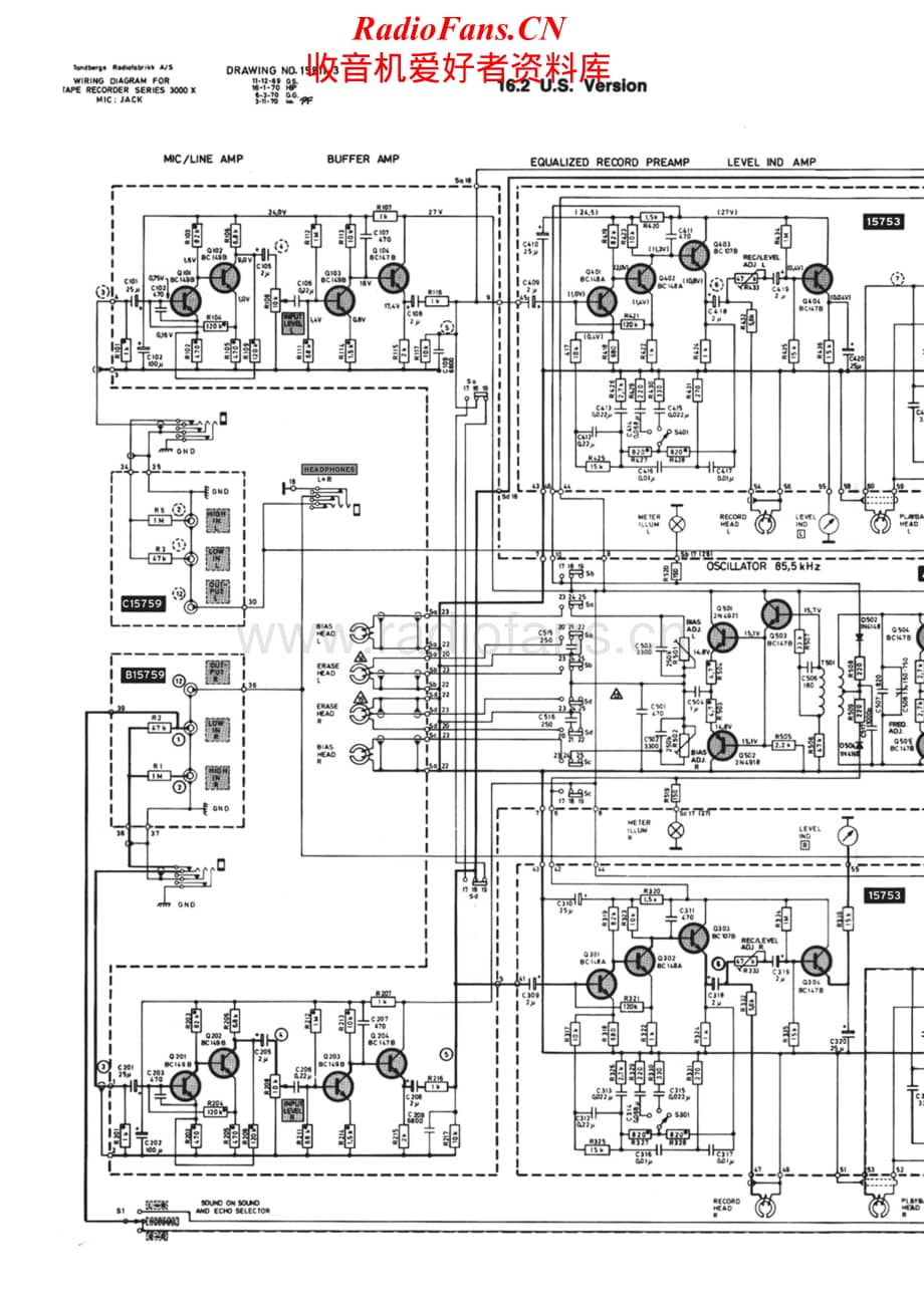 Tandberg-3000-Schematic电路原理图.pdf_第1页