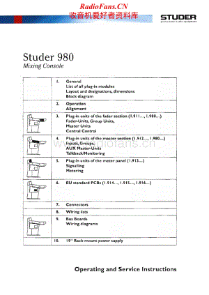 Studer-980-Service-Manual-Section-1电路原理图.pdf