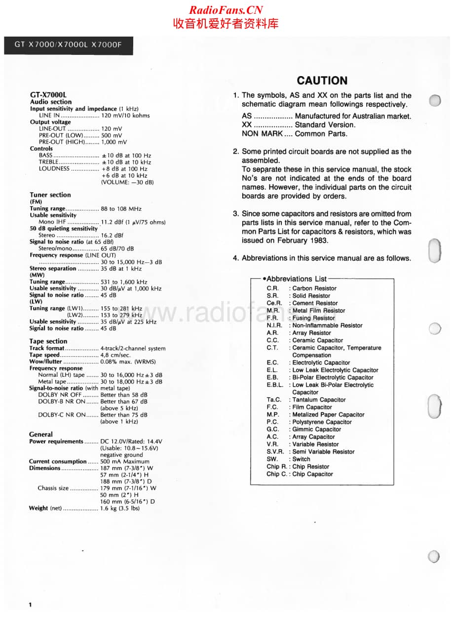 Sansui-GT-X7000-L-Service-Manual电路原理图.pdf_第2页