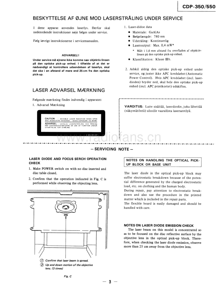 Sony-CDP-350-Service-Manual电路原理图.pdf_第3页