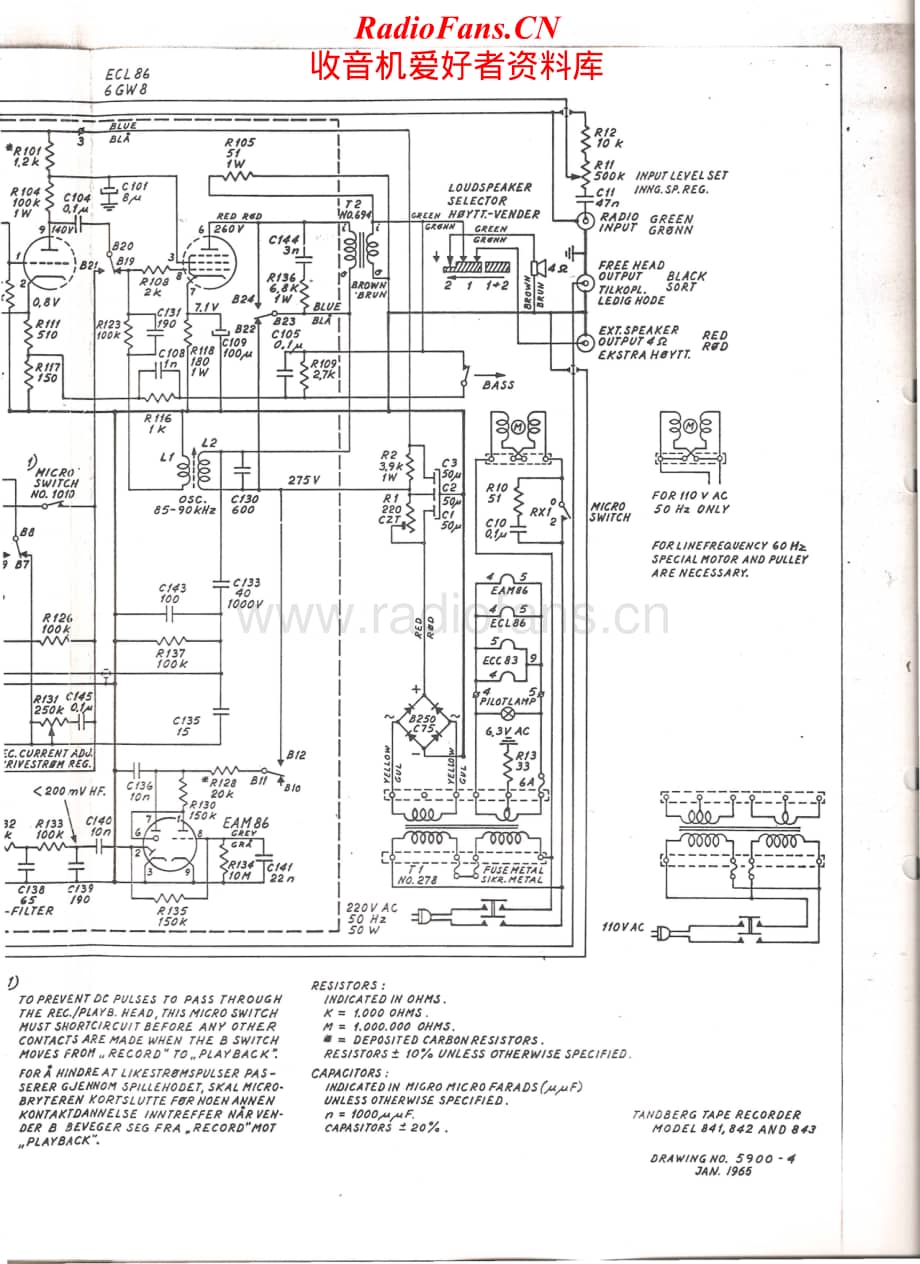 Tandberg-841-Schematic电路原理图.pdf_第2页