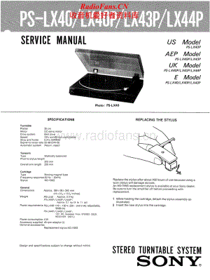 Sony-PS-LX40P-Service-Manual电路原理图.pdf