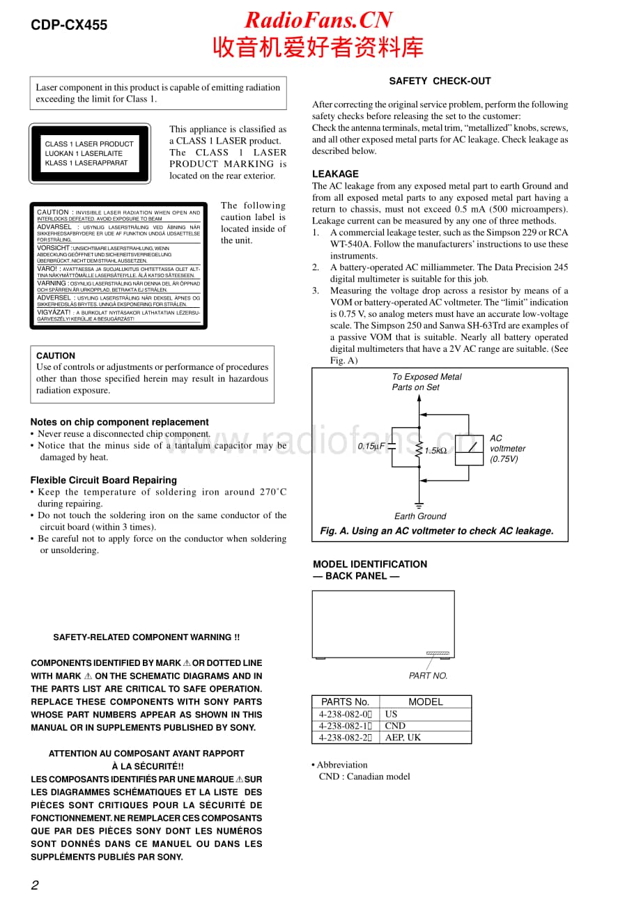 Sony-CDP-CX455-Service-Manual电路原理图.pdf_第2页