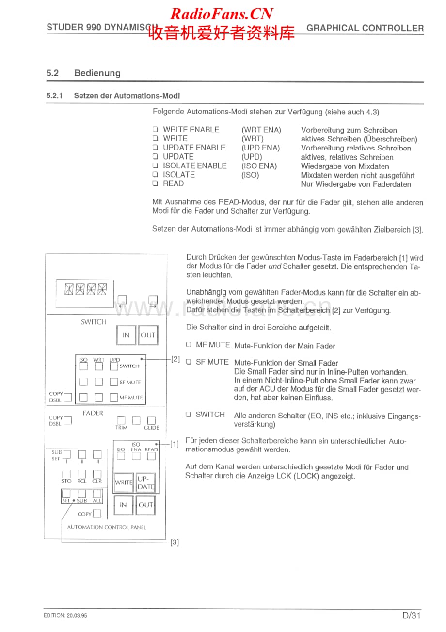 Studer-GC-990-Service-Manual-Section-3电路原理图.pdf_第1页