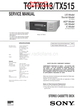 Sony-TC-TX515-Service-Manual电路原理图.pdf