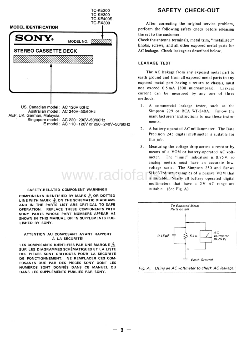 Sony-TC-KE300-Service-Manual电路原理图.pdf_第3页