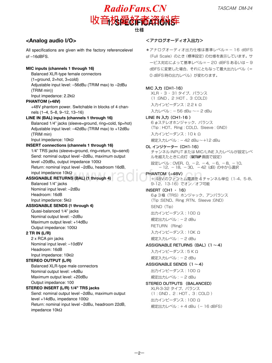 Tascam-DM-24-Service-Manual电路原理图.pdf_第2页