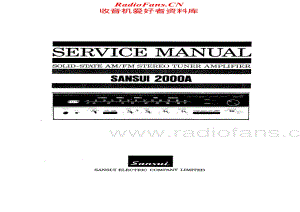 Sansui-2000-A-Service-Manual电路原理图.pdf