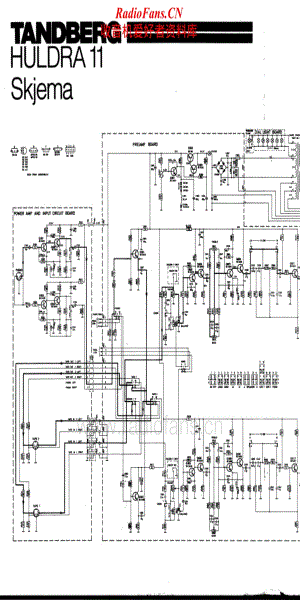Tandberg-Huldra_11-Schematic电路原理图.pdf