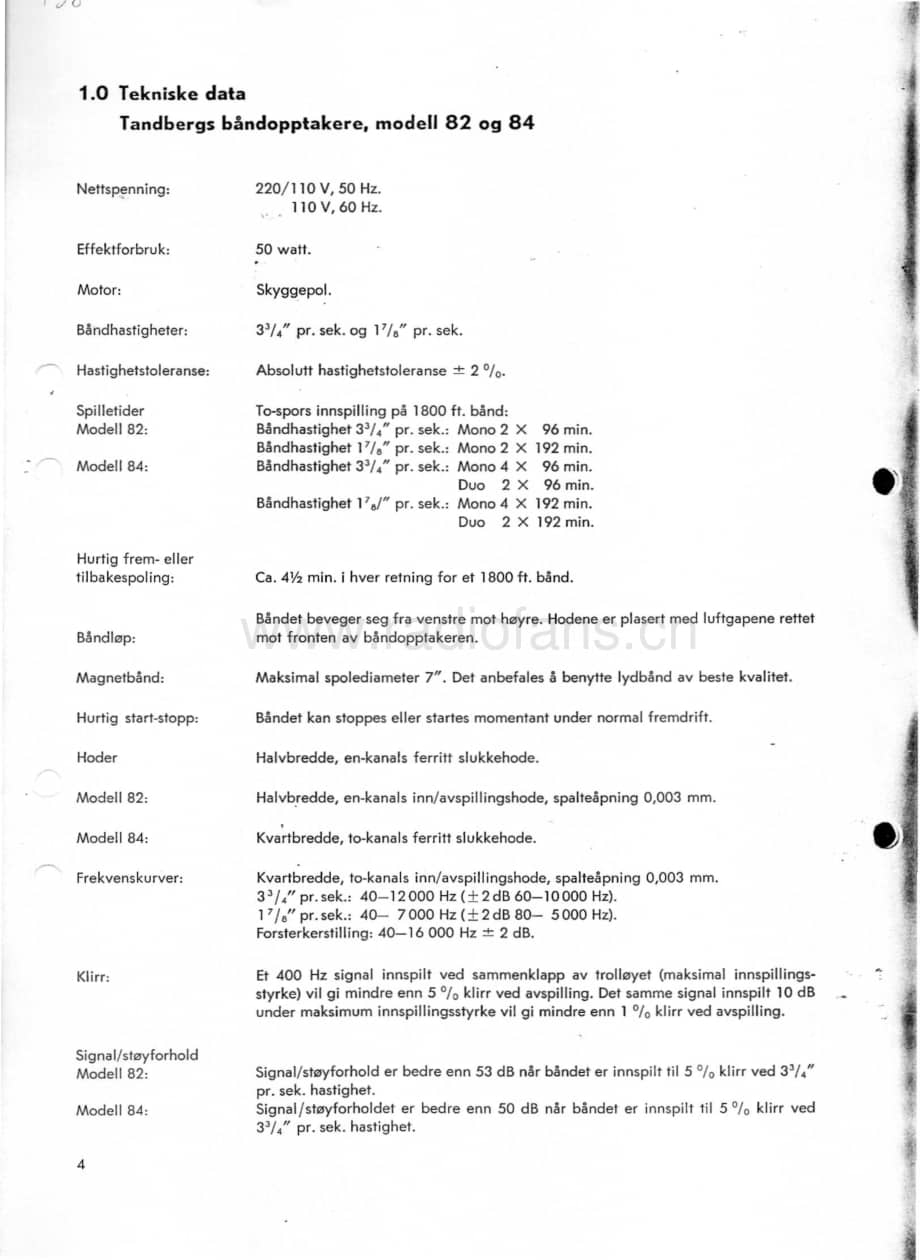 Tandberg-82-84-Service-Manual电路原理图.pdf_第3页