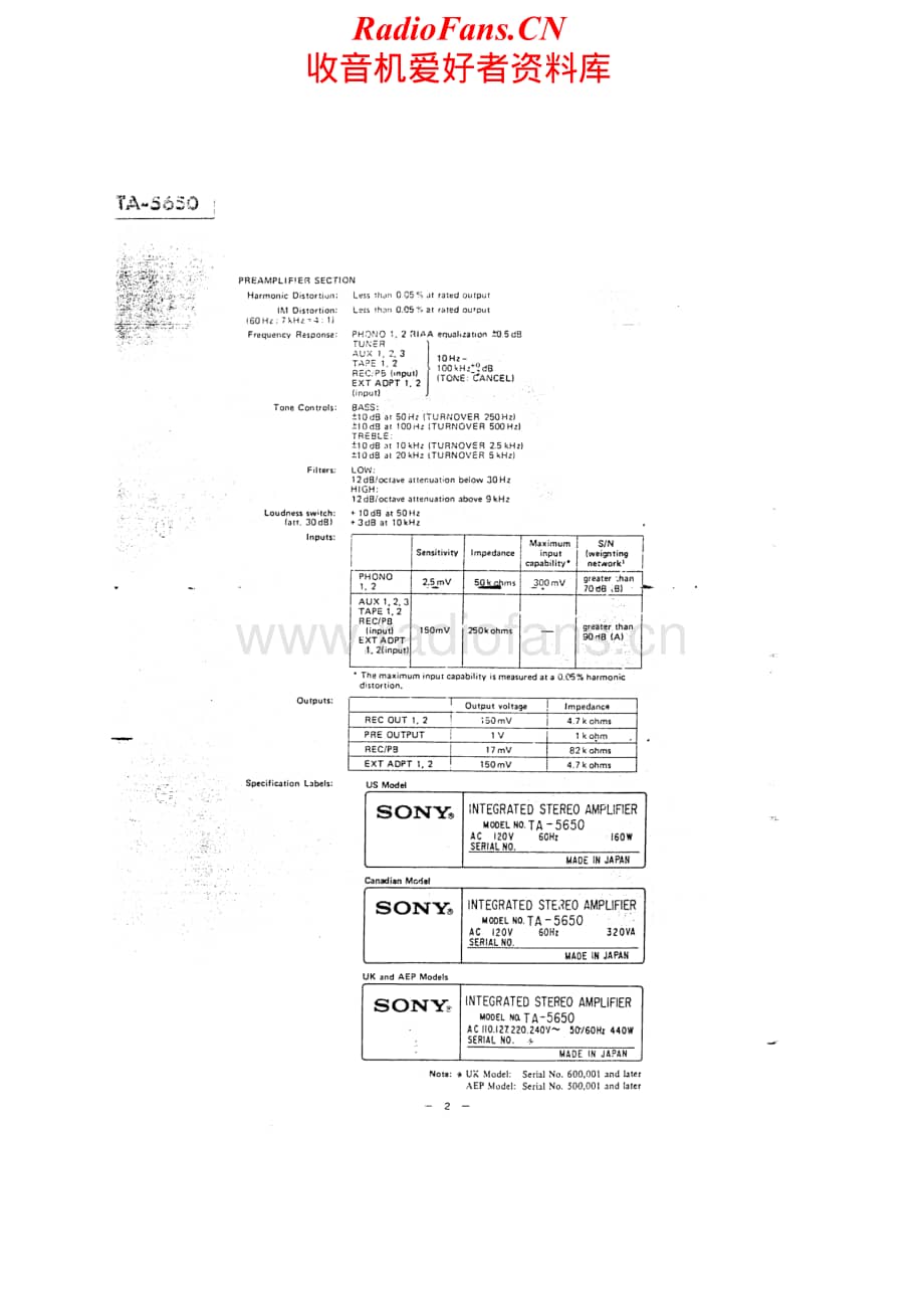 Sony-TA-5650-Service-Manual电路原理图.pdf_第2页