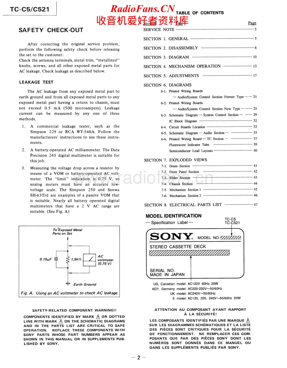 Sony-TC-C521-Service-Manual电路原理图.pdf_第2页