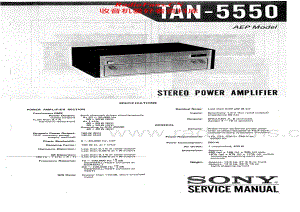 Sony-TAN-5550-Service-Manual电路原理图.pdf
