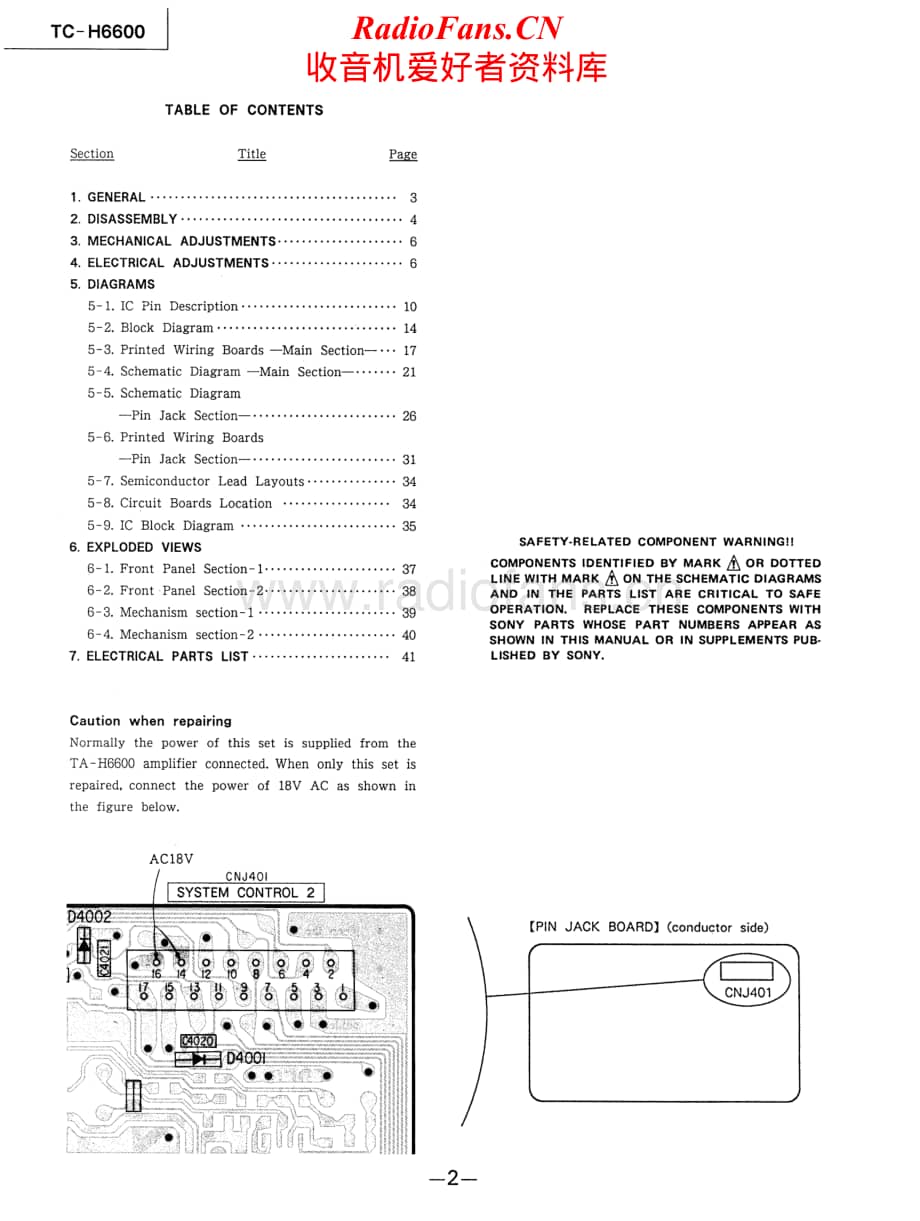 Sony-TC-H6600-Service-Manual电路原理图.pdf_第2页