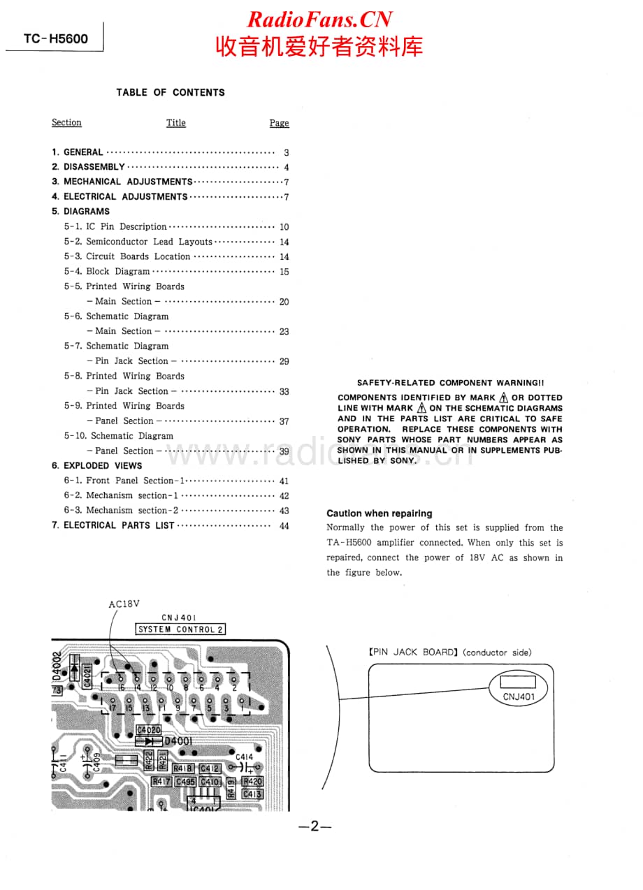 Sony-TC-H5600-Service-Manual电路原理图.pdf_第2页