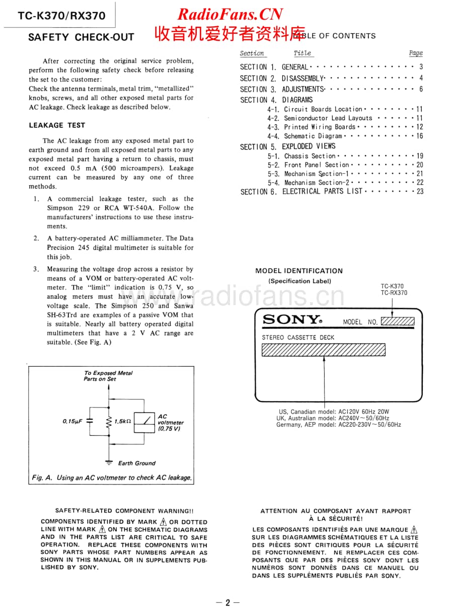 Sony-TC-RX370-Service-Manual电路原理图.pdf_第2页