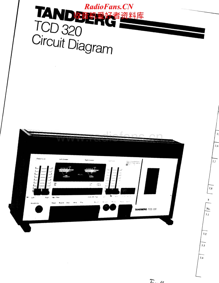 Tandberg-TCD-320-Schematic电路原理图.pdf_第1页