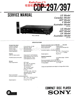 Sony-CDP-297-CDP-397-Service-Manual电路原理图.pdf