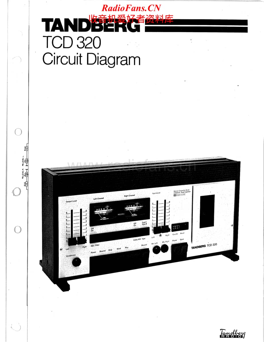 Tandberg-TCD-320-Service-Manual电路原理图.pdf_第1页