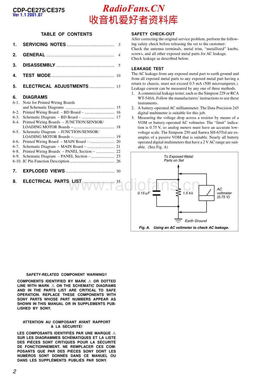 Sony-CDP-CE275-Service-Manual电路原理图.pdf_第2页