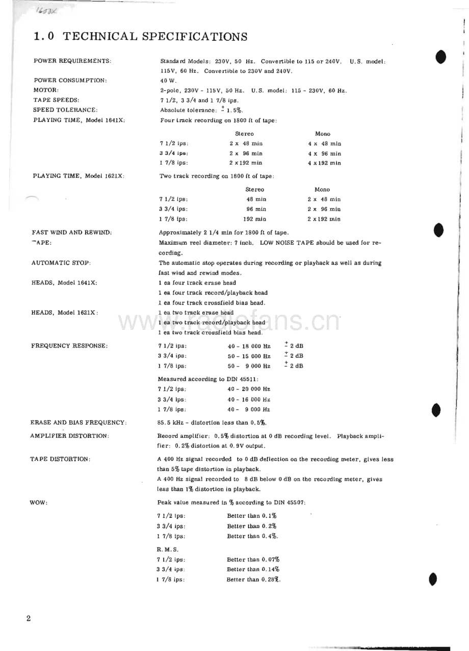 Tandberg-1600-X-Service-Manual电路原理图.pdf_第3页