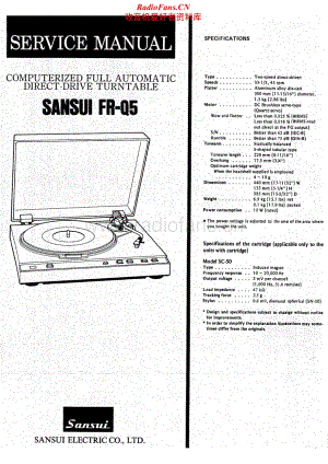 Sansui-FR-Q5-Service-Manual电路原理图.pdf