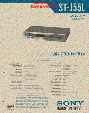 Sony-ST-J55L-Service-Manual电路原理图.pdf