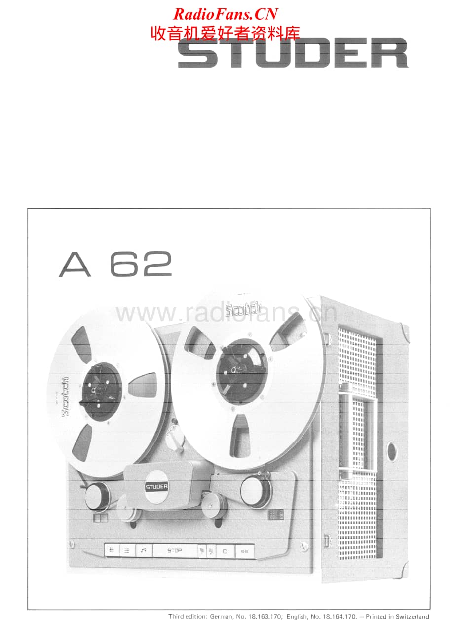 Studer-A-62-Service-Manual-Section-1电路原理图.pdf_第1页