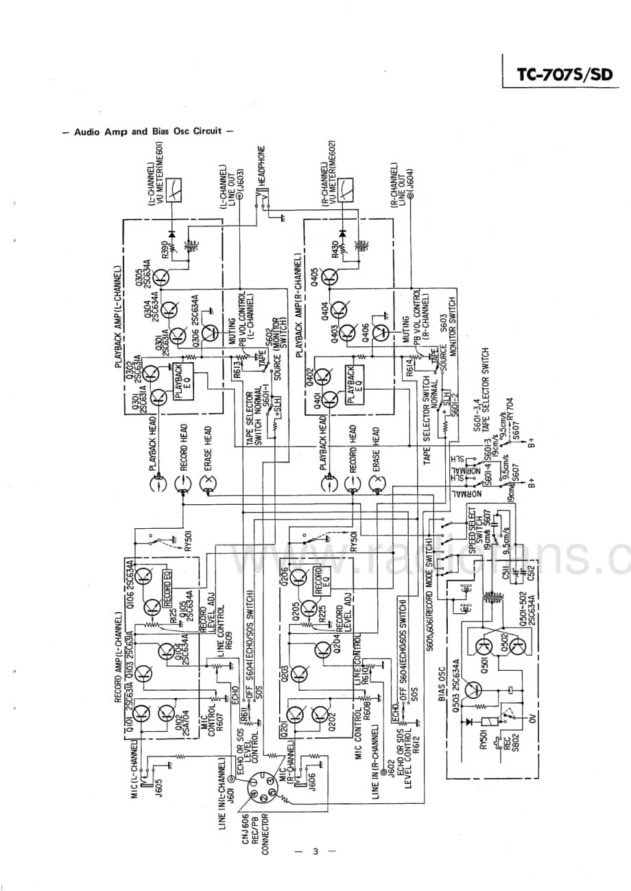 Sony-TC-707S-Service-Manual电路原理图.pdf_第3页