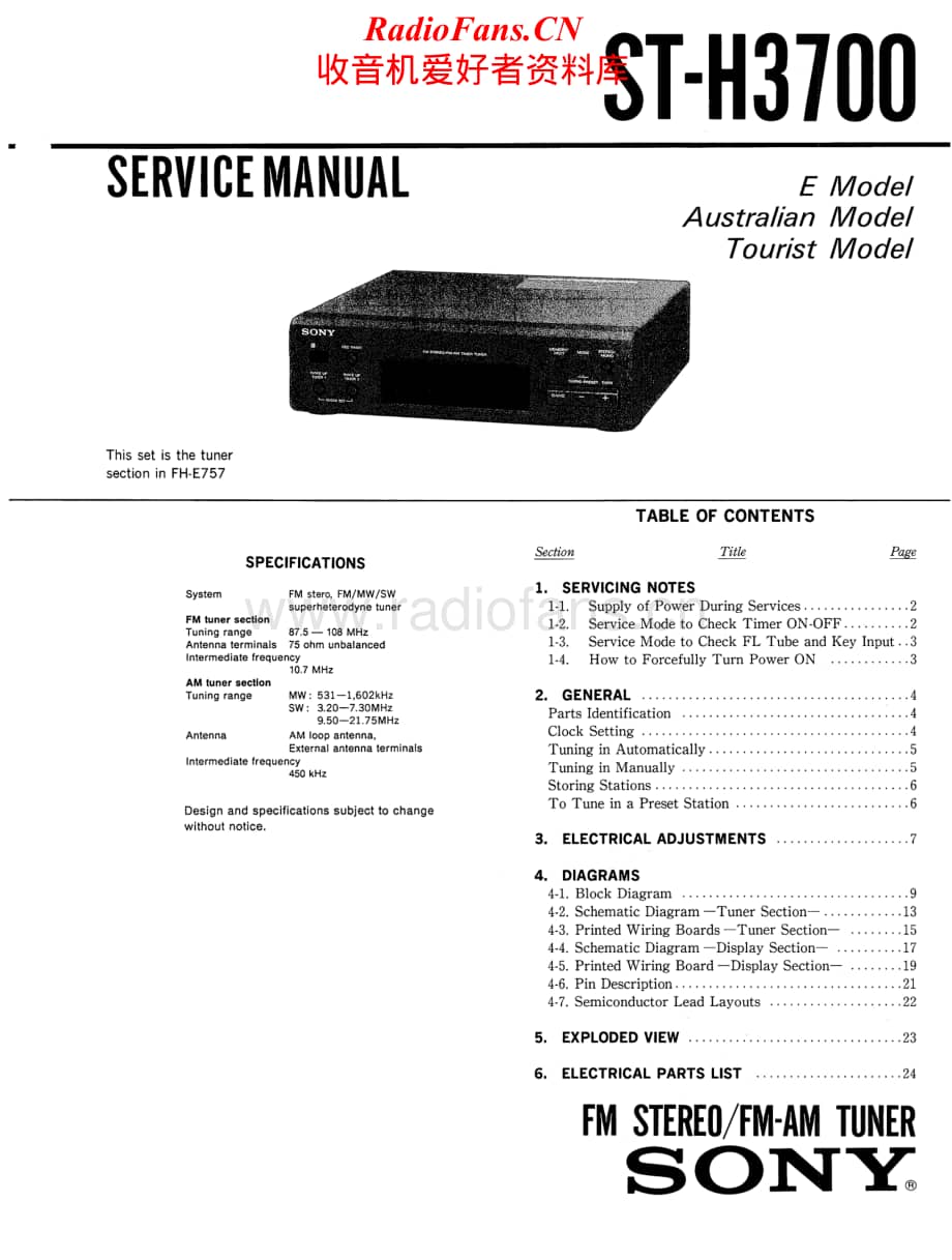 Sony-ST-H3700-Service-Manual电路原理图.pdf_第1页