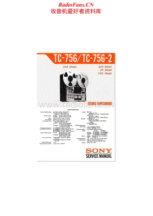 Sony-TC-756-Service-Manual电路原理图.pdf