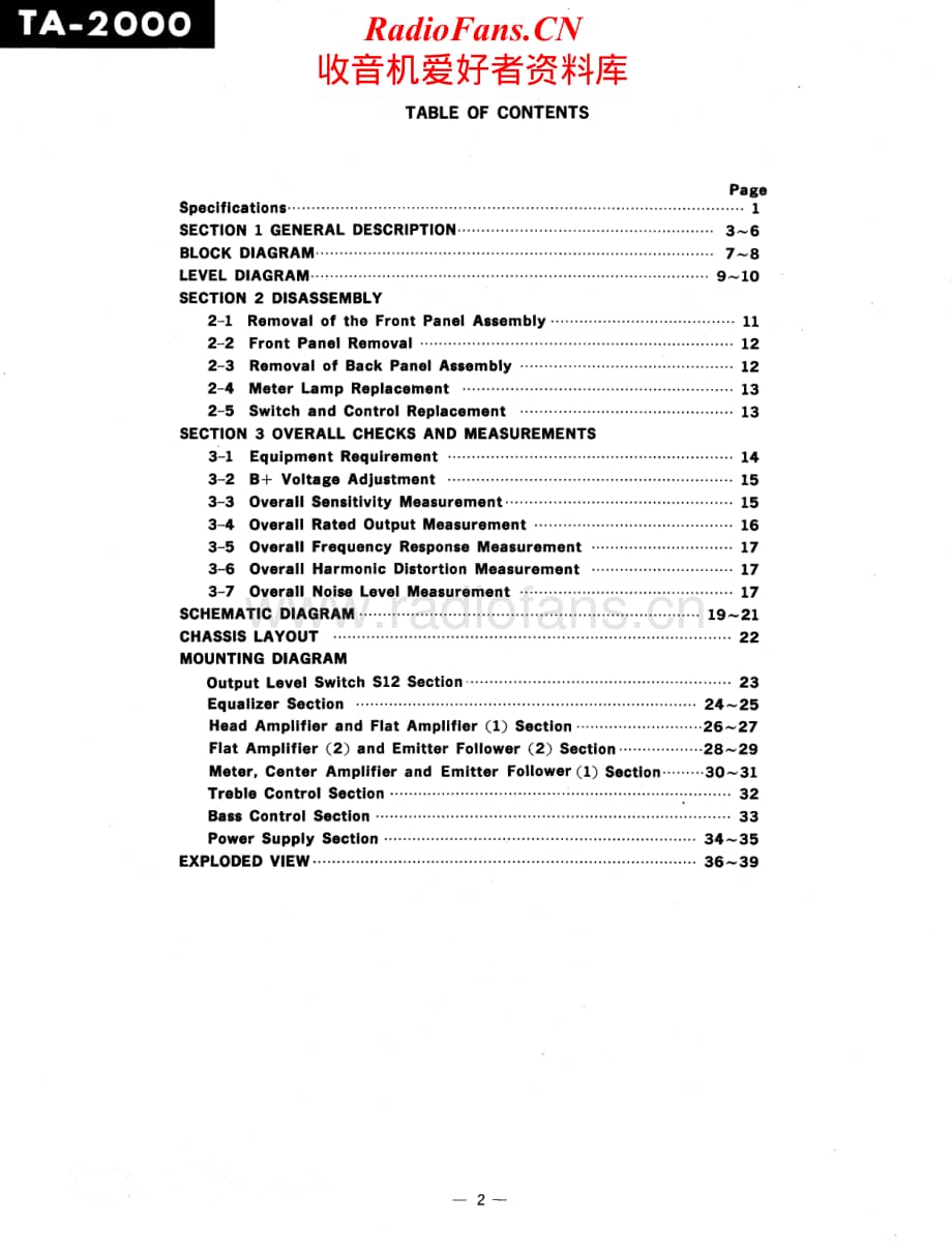 Sony-TA-2000-Service-Manual电路原理图.pdf_第2页