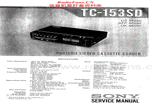 Sony-TC-153SD-Service-Manual电路原理图.pdf