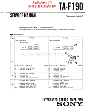 Sony-TA-F190-Service-Manual电路原理图.pdf