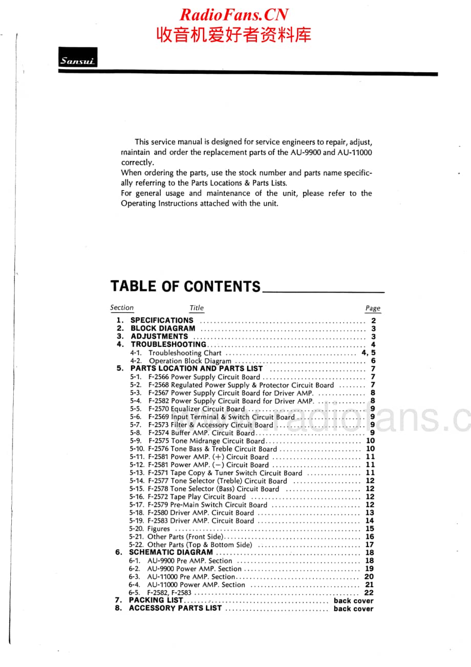 Sansui-AU-9900-AU-11000-Service-Manual (1)电路原理图.pdf_第2页