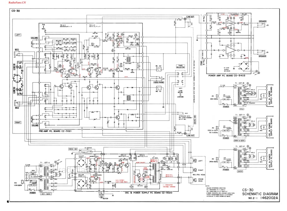 Akai-CS30D-tape-sm4维修电路图 手册.pdf_第3页