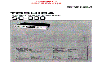 Toshiba-SC-330-Service-Manual电路原理图.pdf