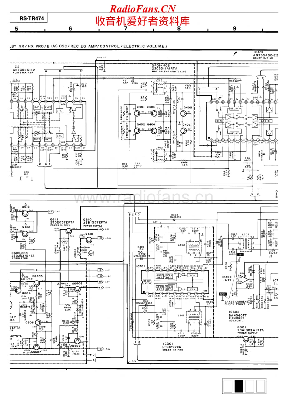 Technics-RSTR-474-Schematics电路原理图.pdf_第2页