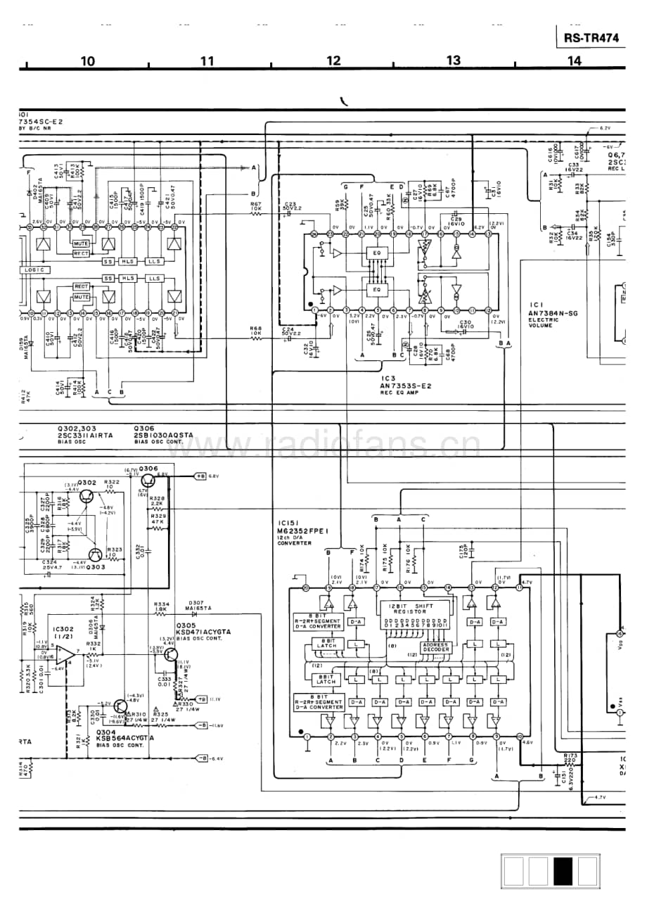 Technics-RSTR-474-Schematics电路原理图.pdf_第3页