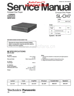 Technics-SLCH-7-Service-Manual电路原理图.pdf