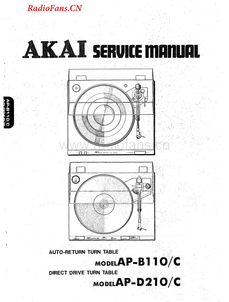 Akai-APB110C-tt-sm维修电路图 手册.pdf_第1页