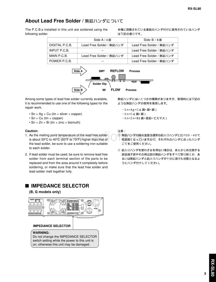 Yamaha-RXSL-80-Service-Manual电路原理图.pdf_第3页