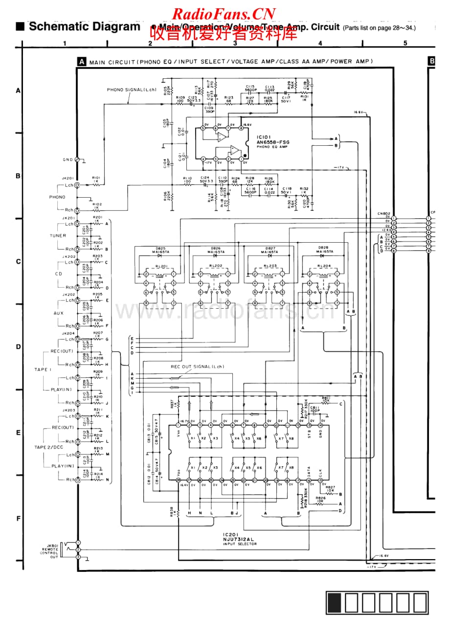 Technics-RSTR-700-Schematics电路原理图.pdf_第1页