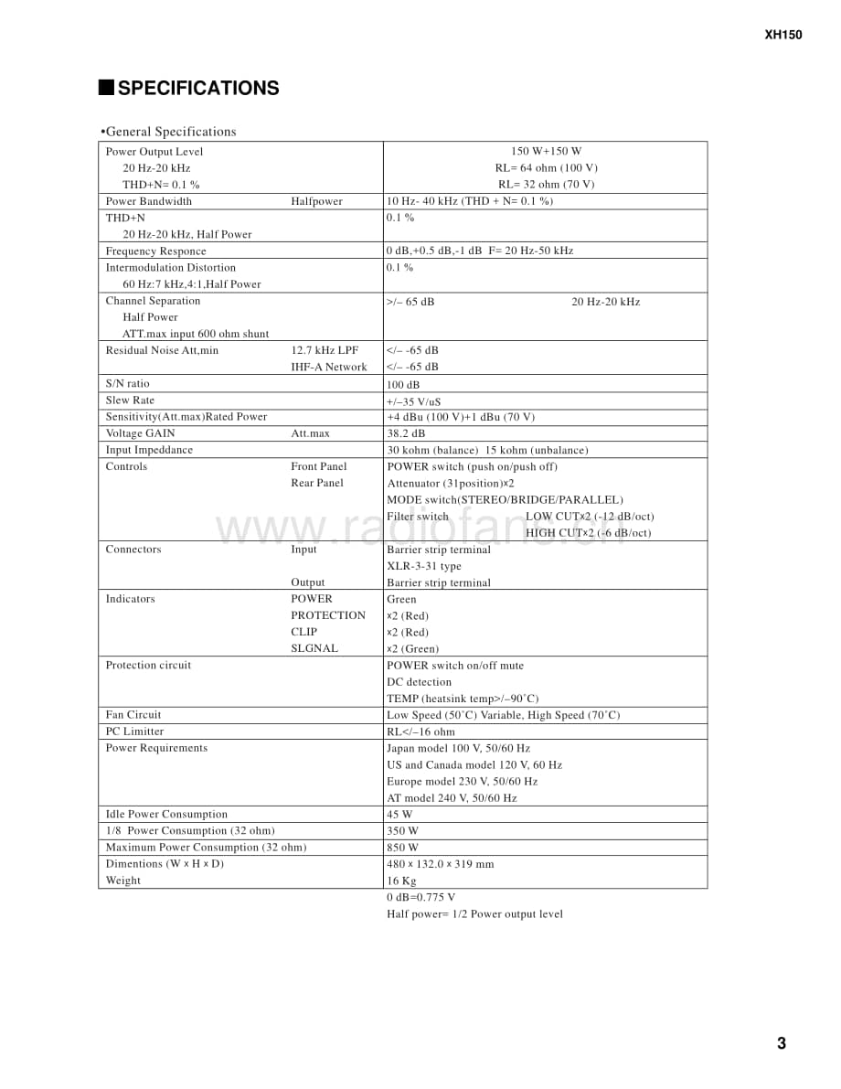 Yamaha-XH-150-Service-Manual电路原理图.pdf_第3页