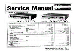Technics-SA-5250-SA-5550-Service-Manual电路原理图.pdf