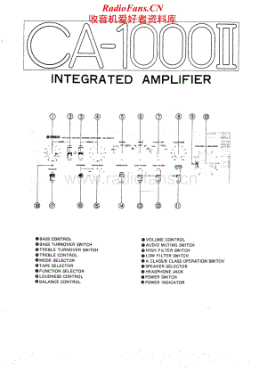 Yamaha-CA-1000-Mk2-Service-Manual电路原理图.pdf