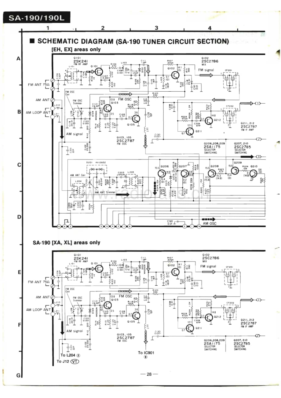 Technics-SA-190-Service-Manual电路原理图.pdf_第2页